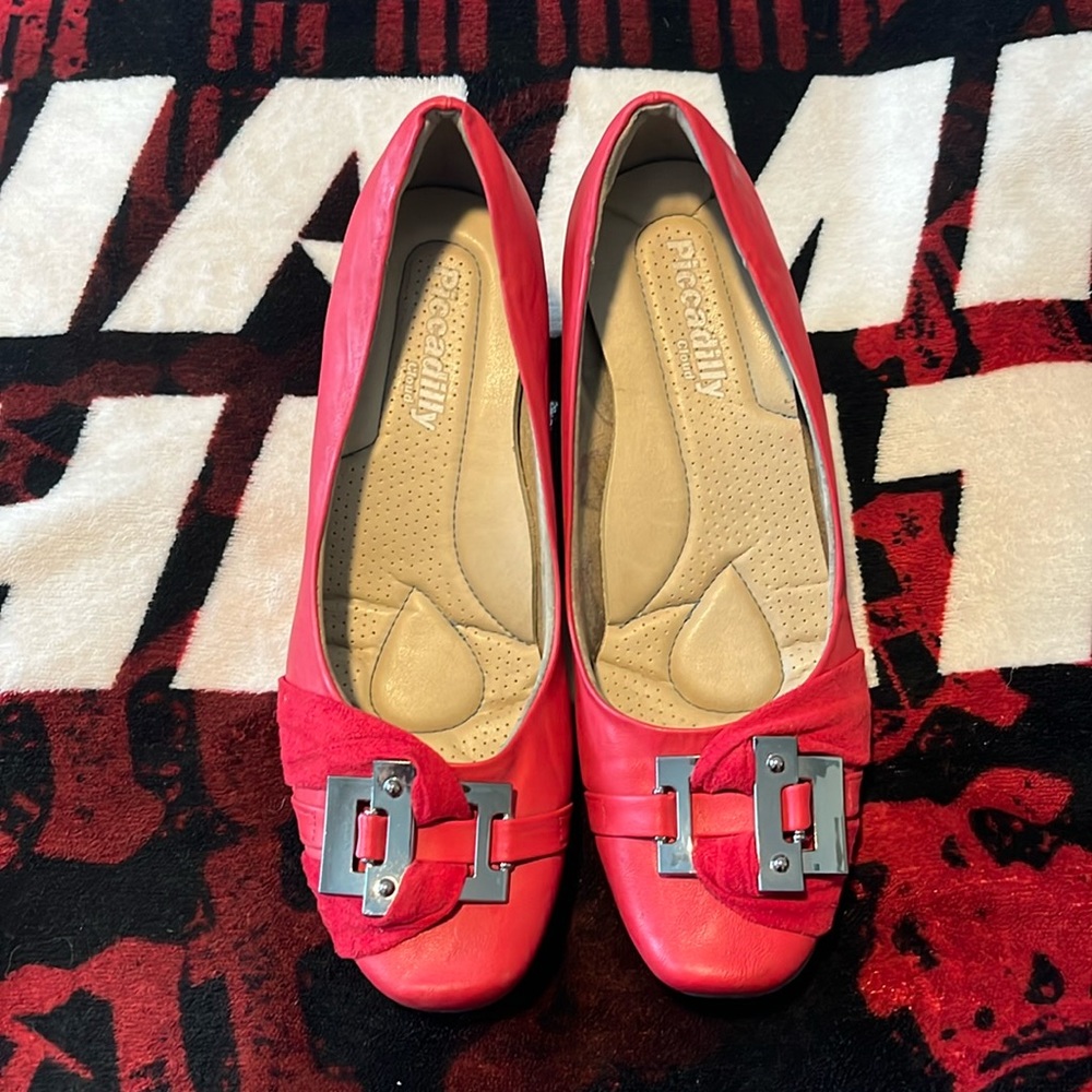 Piccadilly Cloud Maxi Therapy Pumps Brazilian Red Women’s Size 8 Maxitherapy
